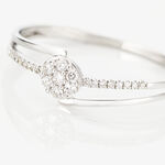 Bague Solitaire Atalante Or Blanc Diamant - Parures de mariage Femme | Marc Orian