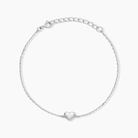 Bracelet Mylie Argent Blanc Oxyde De Zirconium - Bracelets fantaisie Femme | Marc Orian