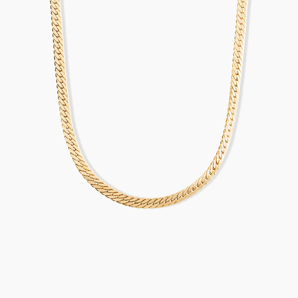 Collier Doline Maille Anglaise Or Jaune - Chaines Femme | Marc Orian