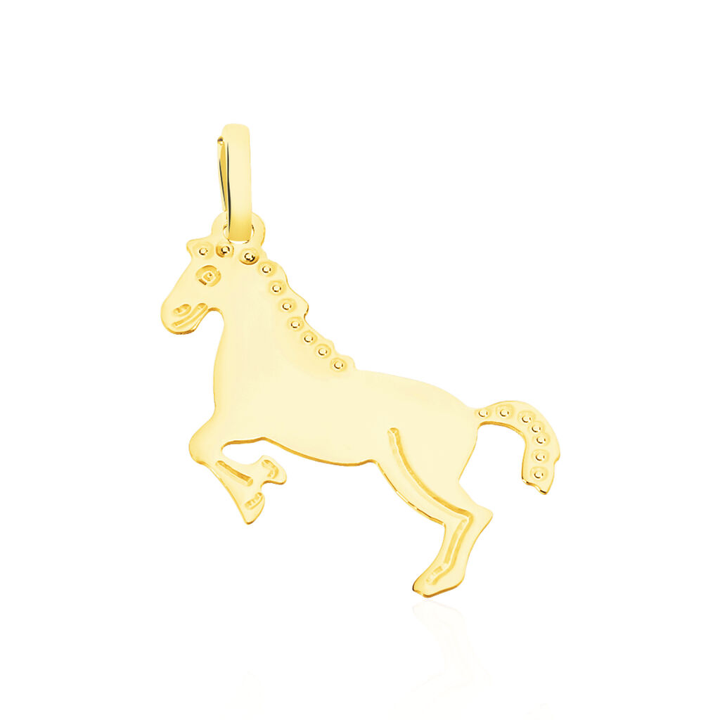 Pendentif Egide Cheval Or Jaune - Pendentifs Famille | Marc Orian