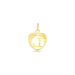 Pendentif Eudocie Coeur Lettre Or Jaune - Pendentifs Femme | Marc Orian