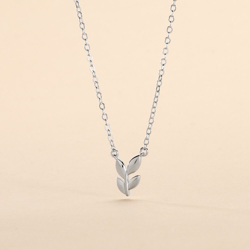 Collier Fedya Argent Blanc -  Femme | Marc Orian