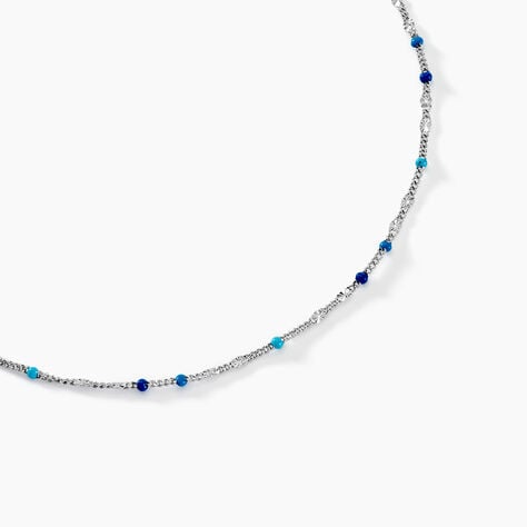 Collier Cacilia Argent Blanc - Colliers fantaisie Femme | Marc Orian