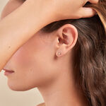 Boucles D'oreilles Puces Ism&egrave;ne Plaqu&eacute; Or Dor&eacute; - Puces Femme | Marc Orian