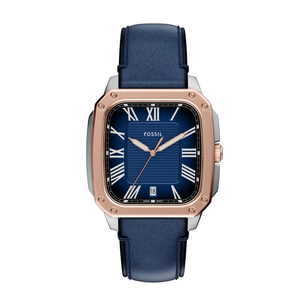 Montre Fossil Crosby Bleu - Montres étanches Homme | Marc Orian