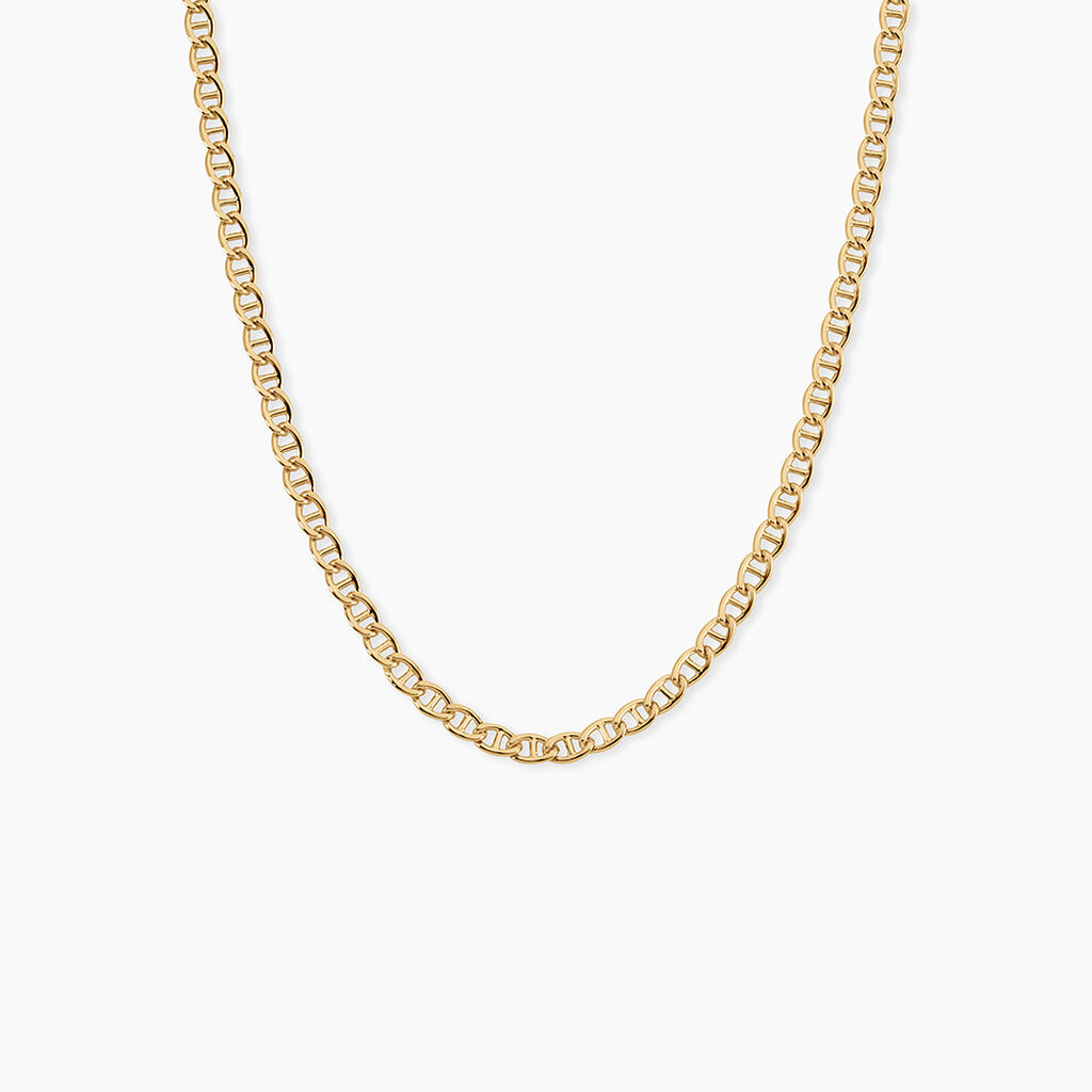 Collier Capucin Argent Dor&eacute; A L'Or 750/1000 - Colliers ete Homme | Marc Orian