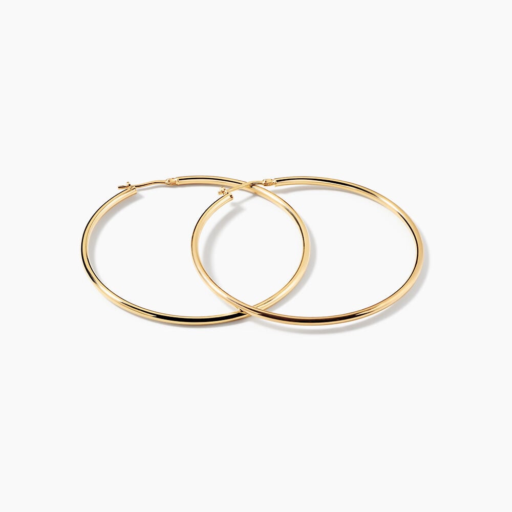 Cr&eacute;oles Verania Argent Dor&eacute; A L'Or 750/1000 - Cr&eacute;oles Femme | Marc Orian