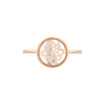 Bague Rosae Argent Rose Nacre - Bijoux fantaisie Femme | Marc Orian
