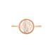 Bague Rosae Argent Rose Nacre - Bagues avec pierre Femme | Marc Orian