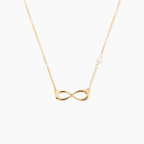 Collier Illenia Or Jaune Perle De Culture - Colliers avec pierres Femme | Marc Orian