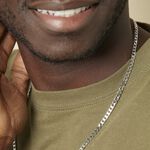 Cha&icirc;ne Casper Maille Gourmette Argent Blanc - Chaines Unisex | Marc Orian