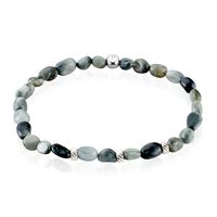 Bracelet Jourdan Boreal Argent Blanc Quartz