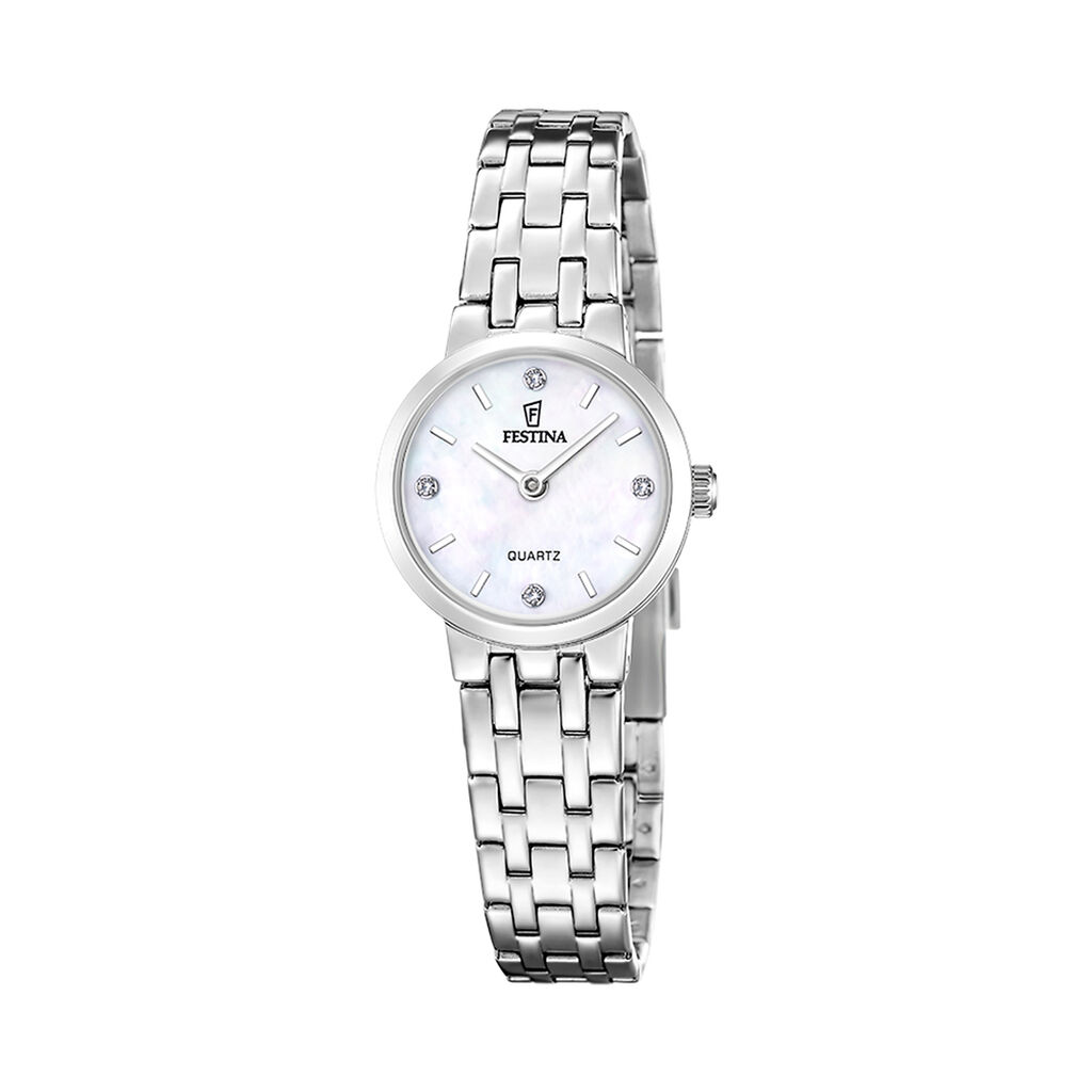 Montre Festina Mademoiselle 23 Nacre Blanche - Montres &eacute;tanches Femme | Marc Orian