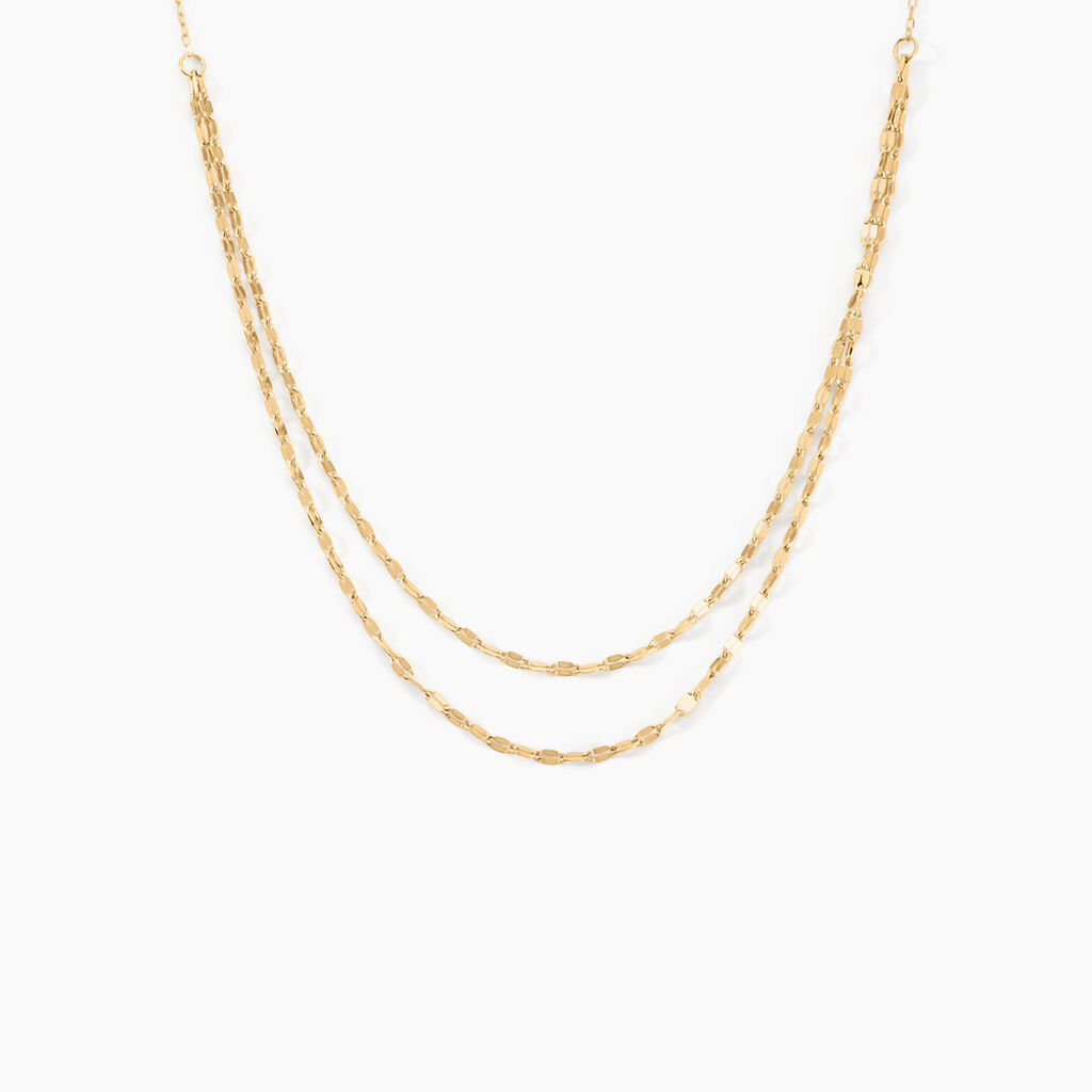 Collier Clareto Or Jaune - Colliers multirangs Femme | Marc Orian
