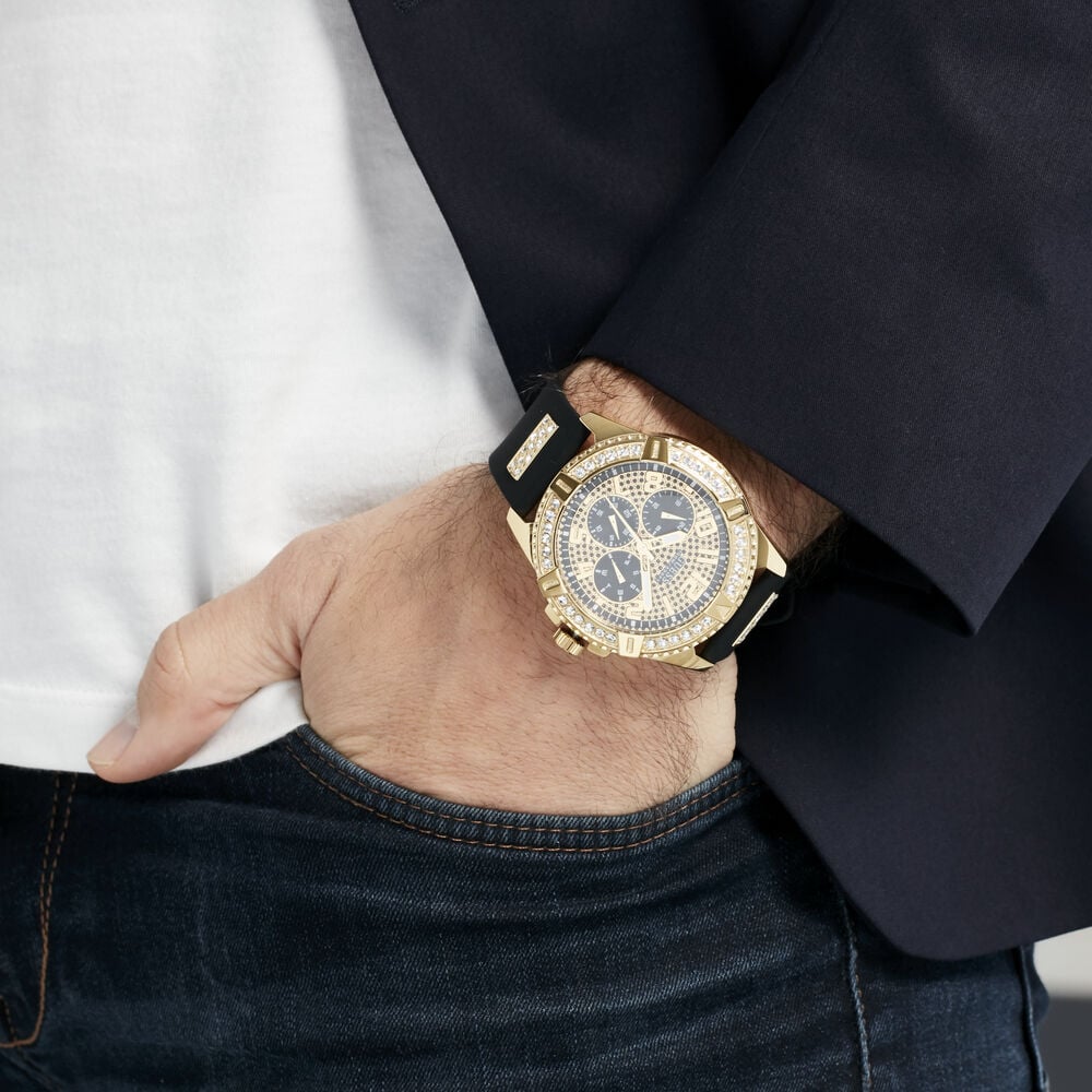 Montre Guess Frontier Noir - Montres étanches Homme | Marc Orian