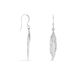 Boucles D'oreilles Pendantes Violka Argent Blanc - Pendantes Femme | Marc Orian