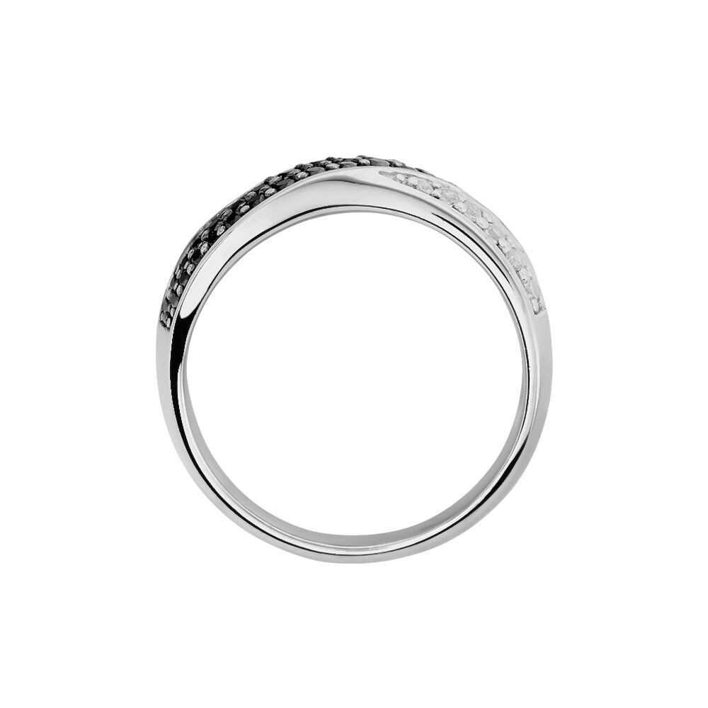 Bague Lizéa Argent Blanc Oxyde De Zirconium - Bagues avec pierre Femme | Marc Orian