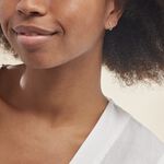 Boucles D'oreilles Puces Osanna Or Blanc Diamants - Puces Femme | Marc Orian