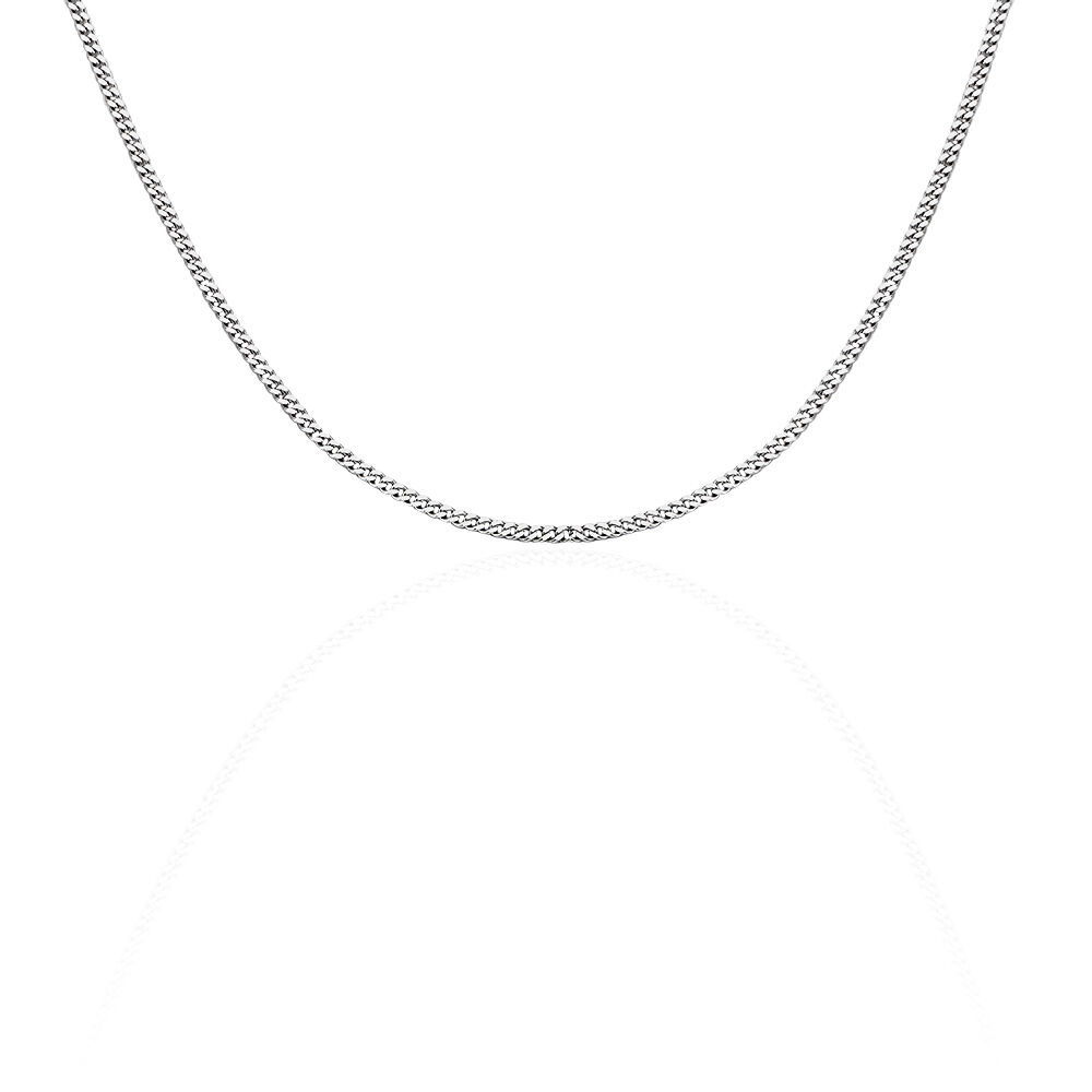 Chaîne Clementine Argent Blanc - Chaines Femme | Marc Orian