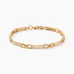 Bracelet Jonc Epiphanieae Plaqu&eacute; Or Jaune Oxyde De Zirconium - Bracelets cha&icirc;nes Femme | Marc Orian