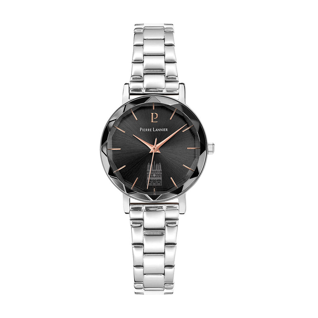 Montre Pierre Lannier Coeur Battant Noir - Montres &eacute;tanches Femme | Marc Orian