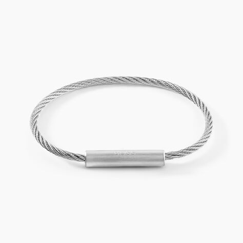 Bracelet Boss Alek Acier Blanc - Bracelets cha&icirc;nes Homme | Marc Orian