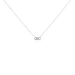 Collier Michayla Blanc Diamant Blanc - Colliers avec pierres Femme | Marc Orian