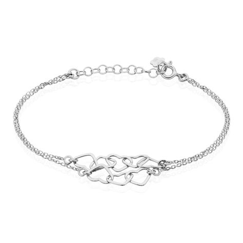 Bracelet Chiara Argent Blanc - Bracelets chaînes Femme | Marc Orian