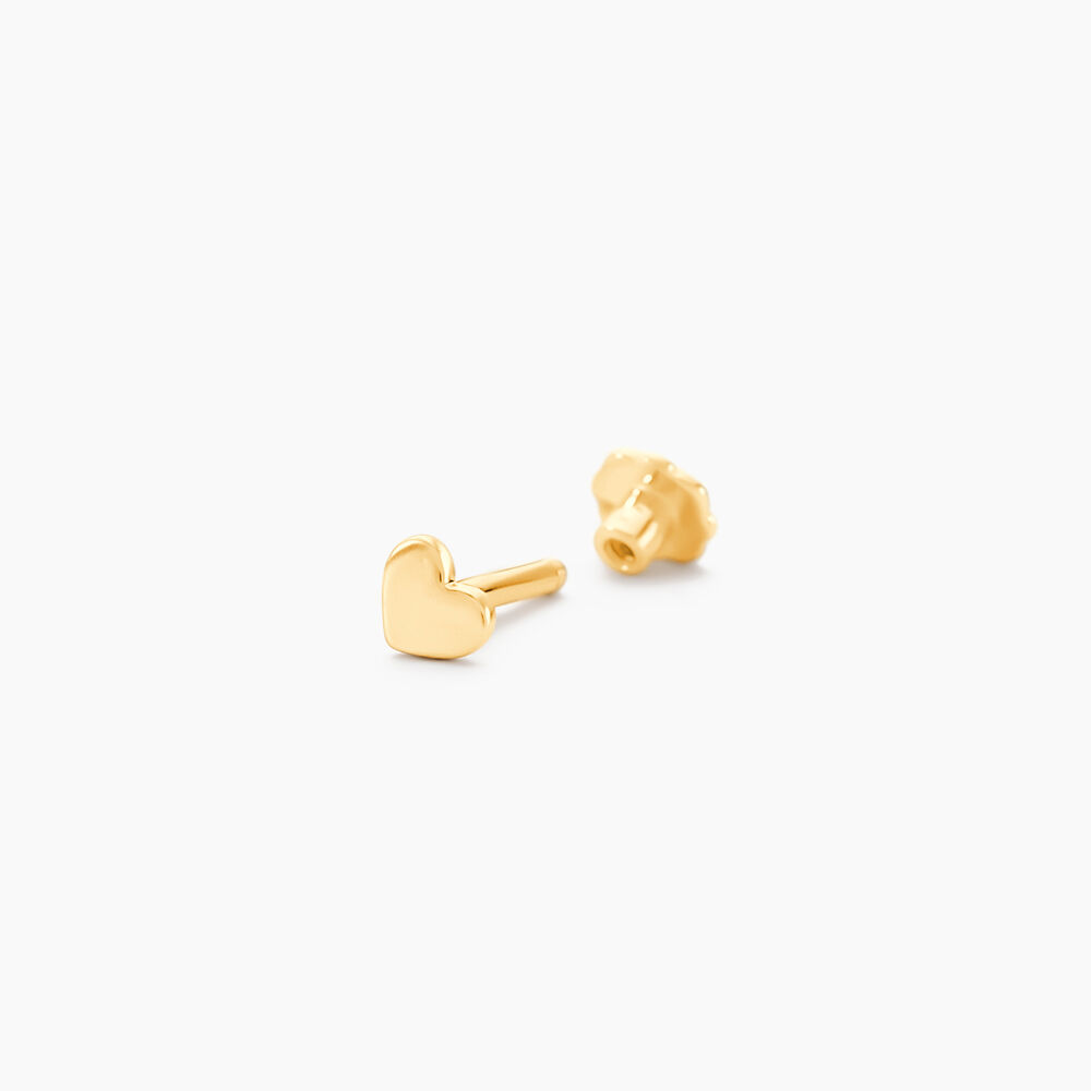 Piercing D'oreille Or Jaune Albie C&oelig;ur - Piercing Conch Femme | Marc Orian