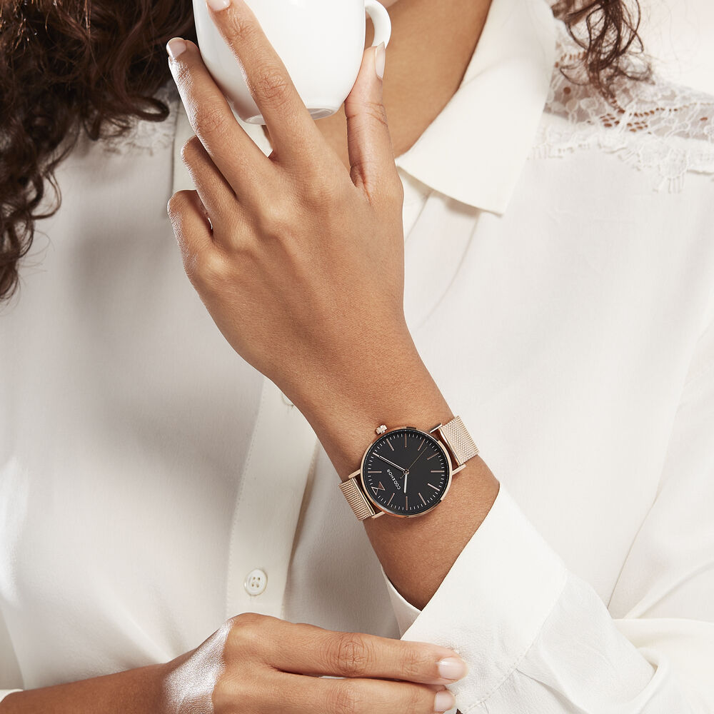 Montre Codhor Cindy Noir - Montres &eacute;tanches Femme | Marc Orian