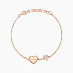 Bracelet Gloria Argent Rose Oxyde De Zirconium - Bracelets fantaisie Femme | Marc Orian
