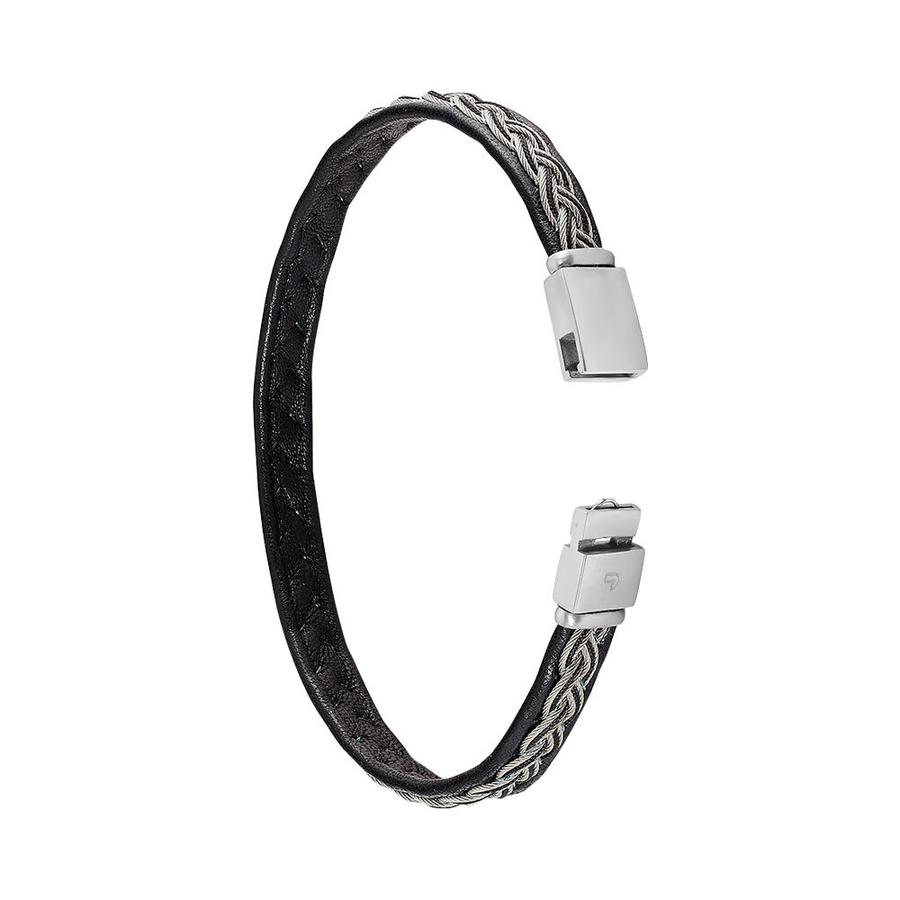 Bracelet Alaoua Acier Blanc - Bracelets cuir Homme | Marc Orian