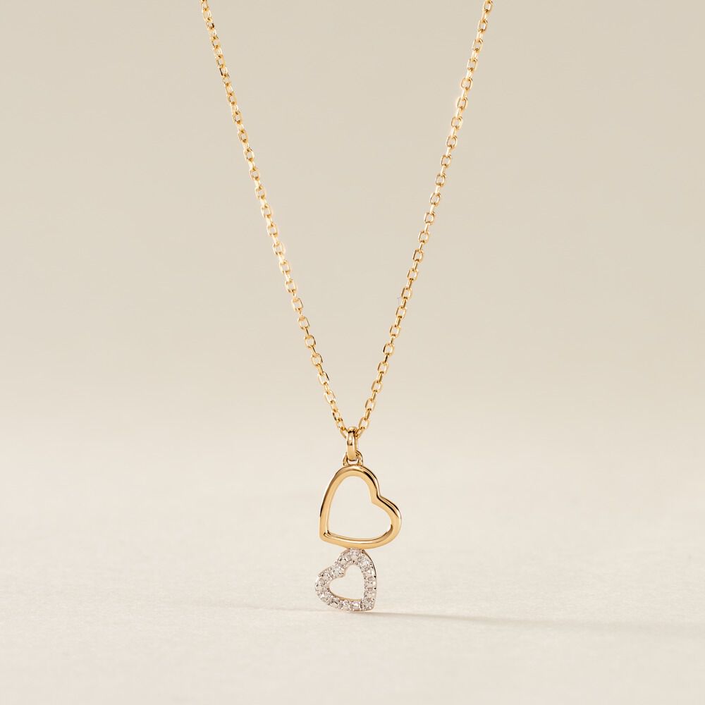 Collier Feliana Or Jaune Diamant - Colliers avec pierres Femme | Marc Orian