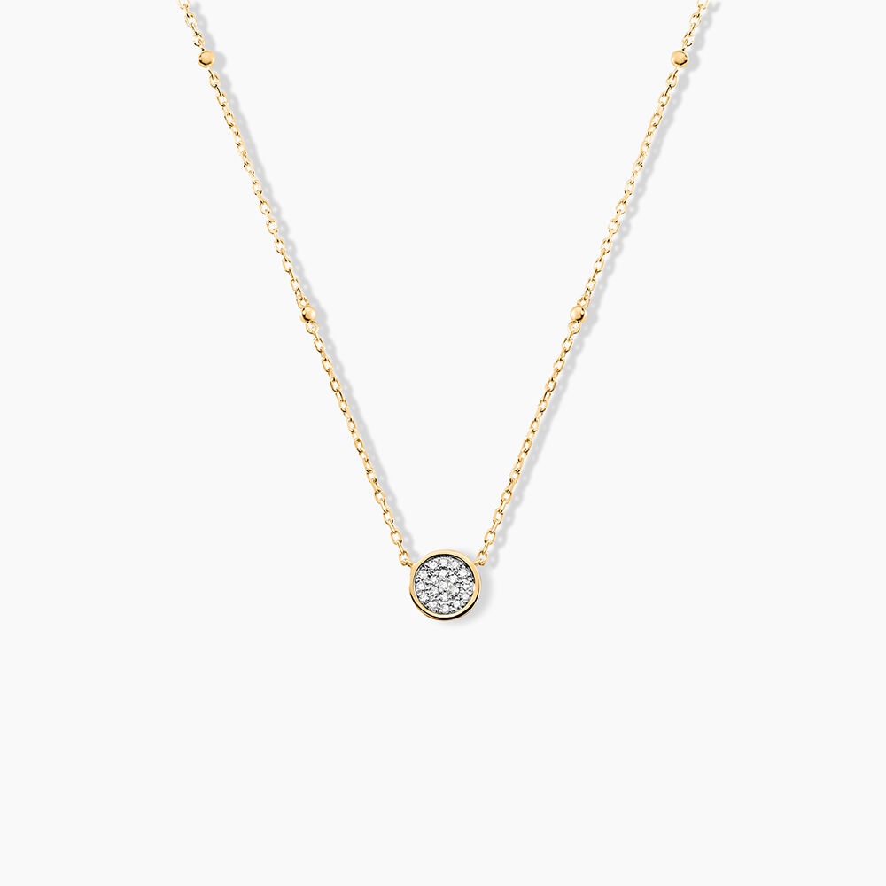 Collier Melisane Or Jaune Diamant - Colliers avec pierres Femme | Marc Orian