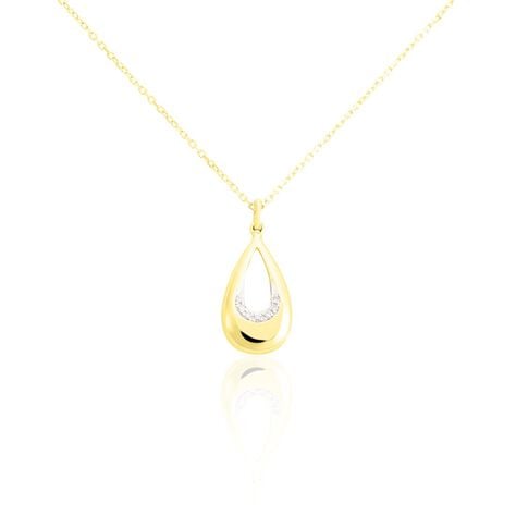 Collier Nirmala Or Jaune Diamant - Colliers avec pierres Femme | Marc Orian
