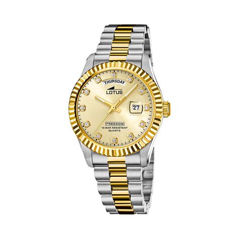 Montre Lotus Freedom Collection Doré - Montres classiques Homme | Marc Orian