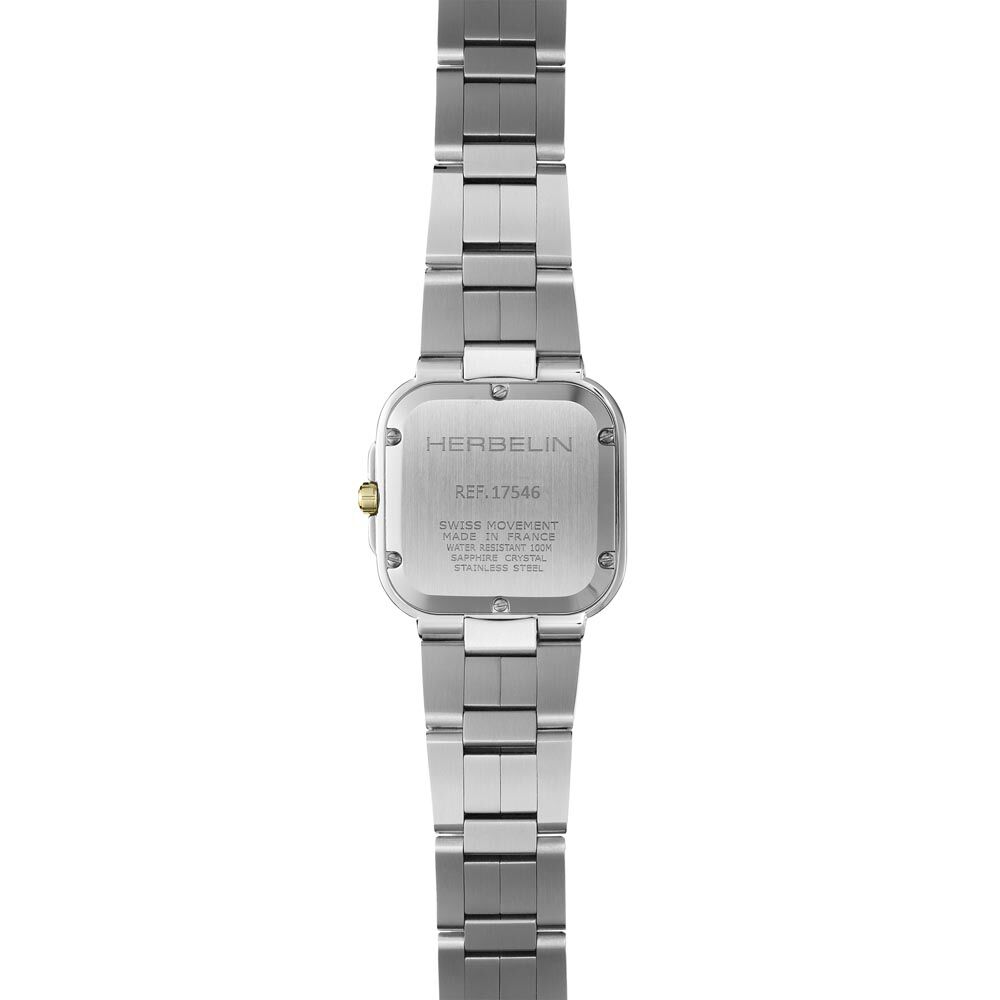 Montre Herbelin Cap Camarat Square Nacre Blanche - Montres étanches Femme | Marc Orian