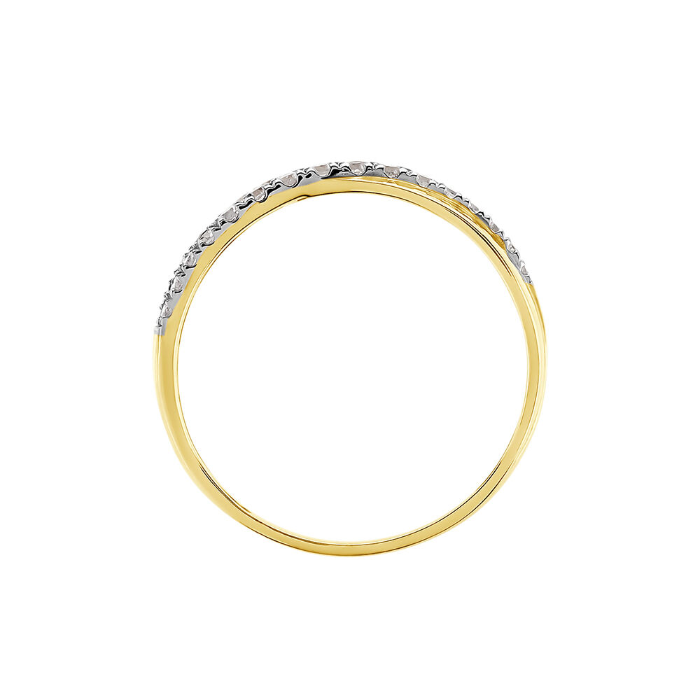 Bague Aglae Or Jaune Oxyde De Zirconium - Bagues avec pierre Femme | Marc Orian