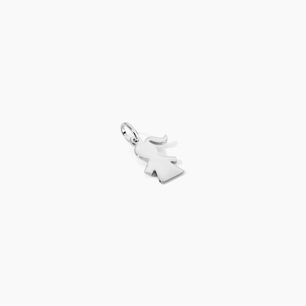 Pendentif Kids Argent Blanc - Bijoux fantaisie Femme | Marc Orian