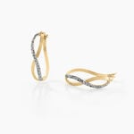 Cr&eacute;oles Micha Or Bicolore - Cr&eacute;oles Femme | Marc Orian