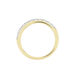 Demi Alliance Pristina Ld Or Jaune Diamant Synthetique - Bagues avec pierre Femme | Marc Orian