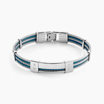 Bracelet Jourdan Herens Acier Blanc - Bracelets cha&icirc;nes Homme | Marc Orian