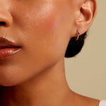 Cr&eacute;oles Poem Argent Jaune Tourmaline - Cr&eacute;oles Femme | Marc Orian