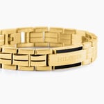 Bracelet Tommy Hilfiger Parker Acier Jaune - Bracelets cha&icirc;nes Homme | Marc Orian