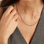 Bracelet Eternity Argent Blanc Oxyde De Zirconium - Bracelets fantaisie Femme | Marc Orian