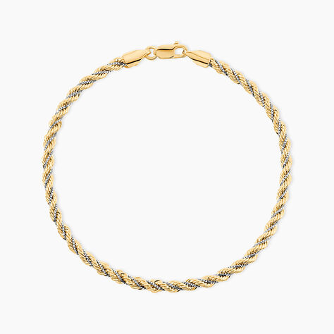 Bracelet Cordelia Or Bicolore - Bracelets cha&icirc;nes Femme | Marc Orian