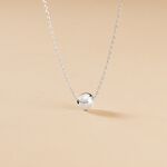 Collier Nassiera Argent Blanc - Colliers fantaisie Femme | Marc Orian