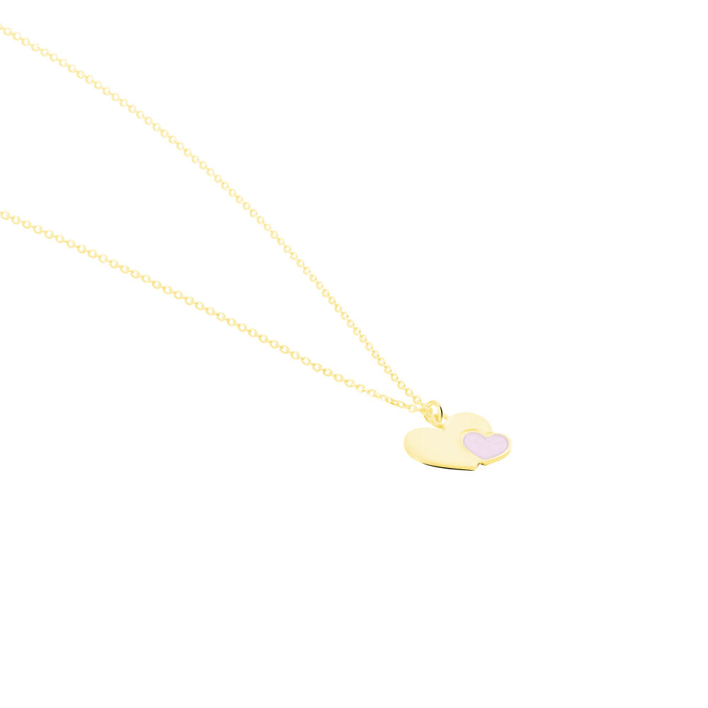 Collier Or Jaune Isa Lise Smalto - Colliers avec pierres Enfant | Marc Orian