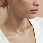 Collier Chandana Argent Blanc - Colliers ras du cou Femme | Marc Orian