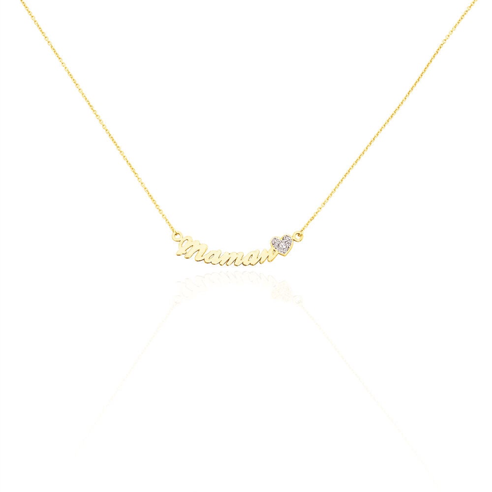 Collier Jenna Or Jaune - Colliers maman Femme | Marc Orian